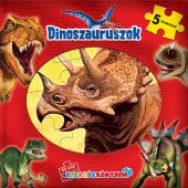 Könyv borító - Az első kirakós könyvem: Dinoszauruszok