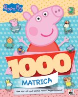 Könyv borító - 1000 matrica: Peppa malac