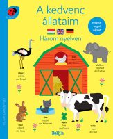 Könyv borító - A kedvenc állataim – Három nyelven