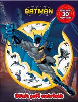 Könyv borító - Sötét pufi matricák – Batman
